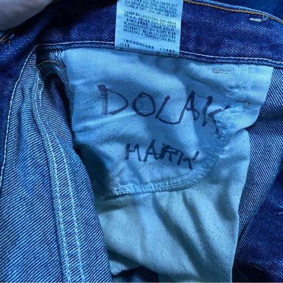 Vintage Workwear Rustler Jeans Authentic Faded Straight Leg Men’s 32 x 32 Worn - Picture 9 of 11